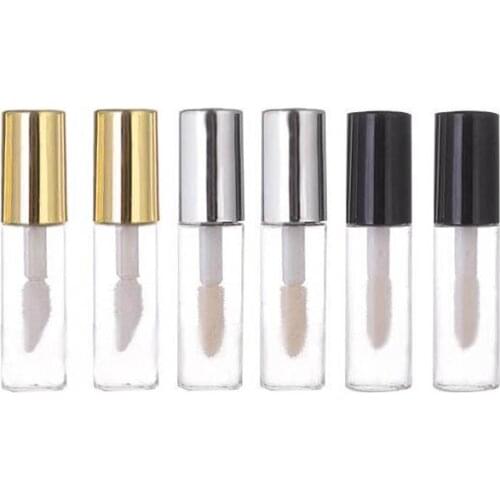 360pcsWholesale 1.2ml DIY Empty Lipstick Bottle Lipgloss Tube Lip Balm Tube Container With Cap Cosmetic Sample Container