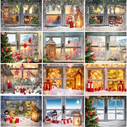EverShine Diamond Painting Landscape Cross Stitch Kits Diamond Embroidery Windows Mosaic Rhinestone Pictures Christmas Wall Art