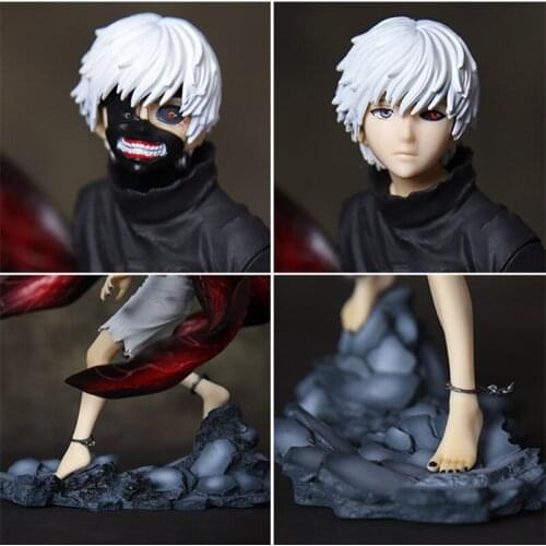 Anime Mode Tokyo Ghoul ARTFX J l Kaneki Ken Action Figure Statue PVC 23cm Collection Toy Figure Birthday gifts and decorations