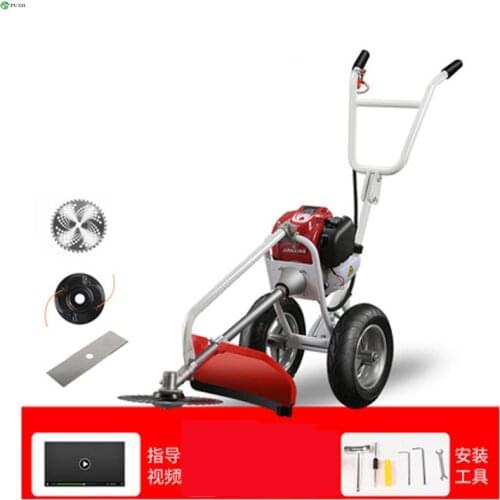Household push small ripper excavator micro tillage machine small trencher hoe machine weeding machine rotary tiller