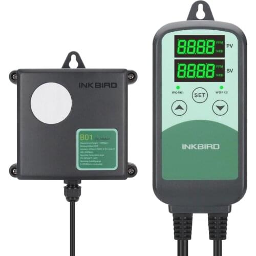 Inkbird ICC-500T B01 Sensor Digital Programmable CO2 Controller&Monitor for Agricultural&Livestock Industries Industrial Field