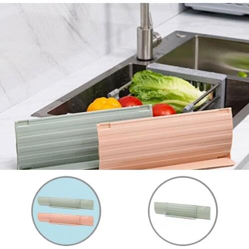 Wear-resistant 1 Set Innovative Detachable Folding Smooth Anti-water Baffle Board PP Water Baffle Sturdy for Household