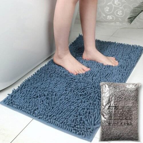 Doormat Floor Mat Anti-slip Water Absorption Carpet Indoor Super Absorbs Doormat Latex Backing Non Slip Door Cotton Entrance Rug