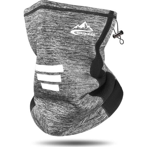 New Winter Cycling Bandana Outdoor Windproof Thick Warm Mens Scarves Headgear Elasticity Adjustable Face Scarf Night Reflective