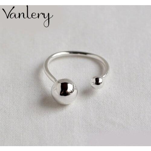 New Gothic Men Beads Ball Rings For Women Jewelry Birthday Gift Romantic Wedding Engagement Drop Shipping 2021