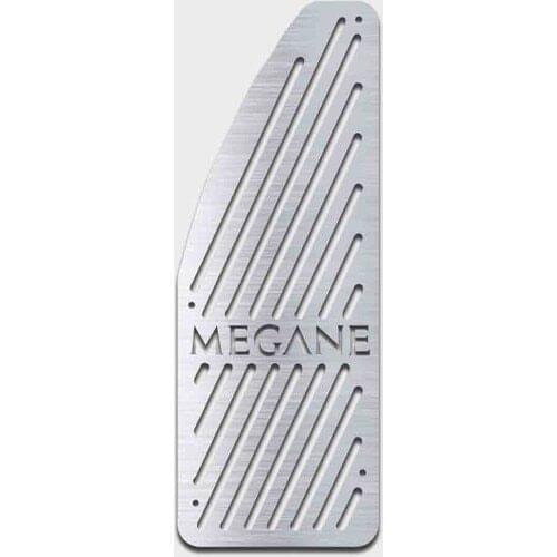 For Renault Megane 4 Chrome Foot Rest Pedal - 2015 - 2019