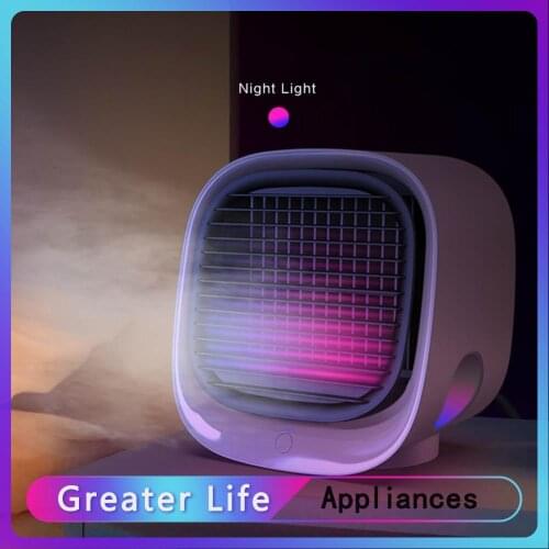 300mL Mini Air Conditioner USB Portable Air Cooler Desktop Air Cooling Fan