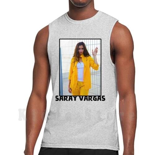 Vis A Vis Serie-Saray Vargas Tank Tops Vest 100% Cotton Visavis Serie Netflix Saray Vargas Ferreiro Zulema