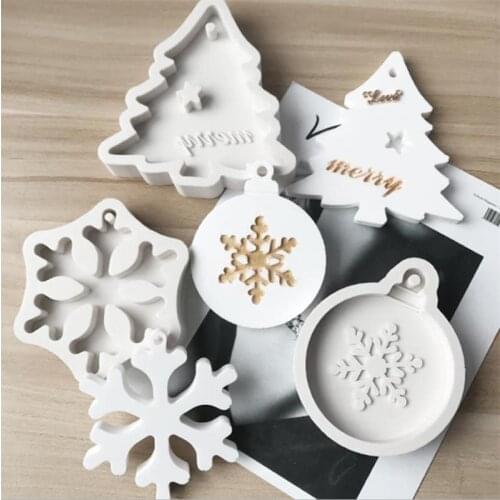 Chocolate Silicone Mould Soap Mold Baking Ice Tray Mould Candy Gummy Tray Holiday Christmas Tree DIY Dessert Making Baking Tools