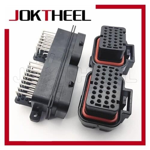 1 set 6437288-5 TE AMP SUPER SEAL 1.0mm 60P pin 26p 34p male female connector pcb wire-to-board electric oil gas 60 pos ECU plug