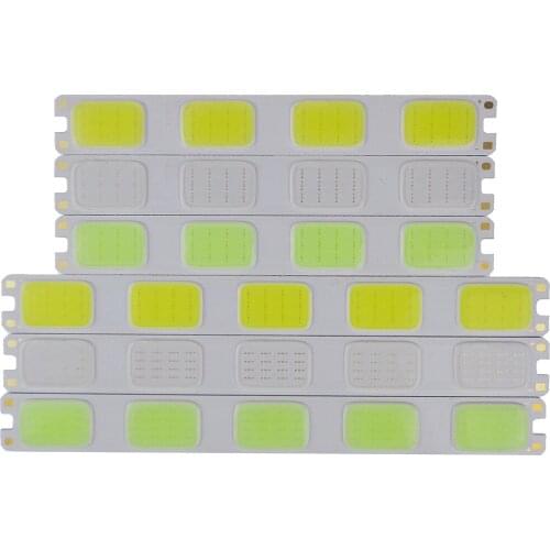 4W 5W DC 12V led cob lamp Source White / blue / ice blue led cob lamp bar source with Epistar chip day light 1pcs/lot