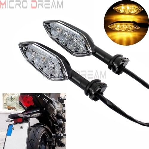 LED Turn Signal Light For Yamaha MT-25 MT-03 MT-07 MT-09 TRACER YZF R15 R25 R3 R125 TDM900 YBR 125/250 Motorcycle Indicator Lamp