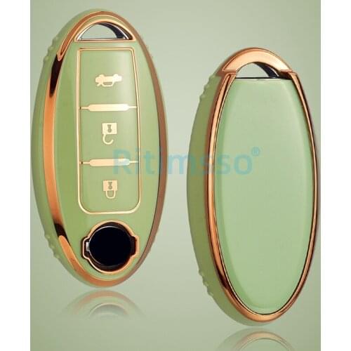 TPU Car Remote Key Full Cover Case For Nissan Qashqai Juke J10 J11 X-Trail T32 T31 Kicks Tiida Pathfinder Note Case Shell Cover