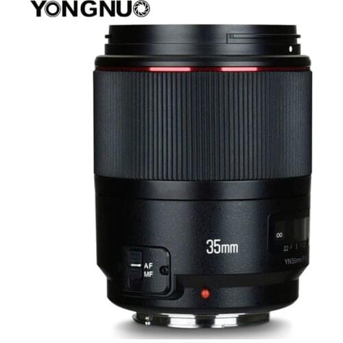 YONGNUO YN35mm F1.4 Wide-Angle Prime Full Frame AF MF Lens for Canon 6D 5D MARK IV 6D MARK II T6 750D 70D 7D 80D 650D Camera