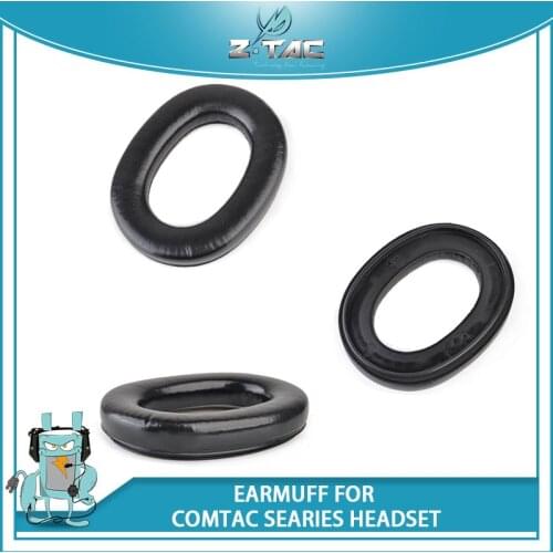 Z Tactical Softair Earmuff Sponge for Sporttac Headset 100MM Comtac Series Headphone PTT Accessories Earmor Cushion Peltor Z007