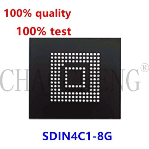 100% test 8GB SDIN4C1-8G SDIN5C1-8G SDIN4C2-8G SDIN5C2-8G BGA Chipset