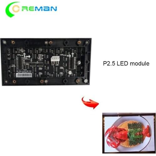 Ali expresse 64x32 rgb led matrix full color led module P2.5 160x80mm indoor P3 P4
