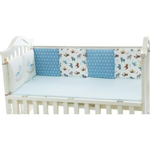 Baby Bumpers In The Crib Protector For Newborns Nordic Baby Room Decor Children Thick Soft Cot Bumper For Boy Girl Infant Bed