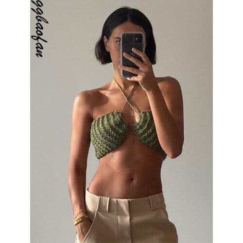 Женские трикотажные майки GGBAOFAN China At AliExpress