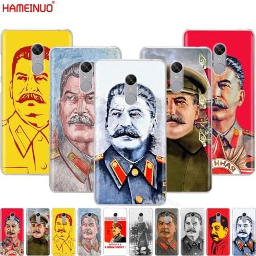 HAMEINUO joseph Stalin Soviet Union Cover phone Case for Xiaomi redmi 5 4 1 1s 2 3 3s pro PLUS redmi note 4 4X 4A 5A