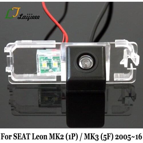 For SEAT Leon 1P 5F MK2 MK3 2005~2012 2013 2014 2015 2016 Car Rear View Back Up Camera HD Night Vision Auto Reverse Cameras