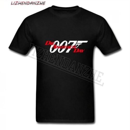 Die Another Day James Bond 007 Agent Movie Men T-Shirt, High Quality Fashion Brand T Shirt Cotton Clothing Short Sleeve tee 0232
