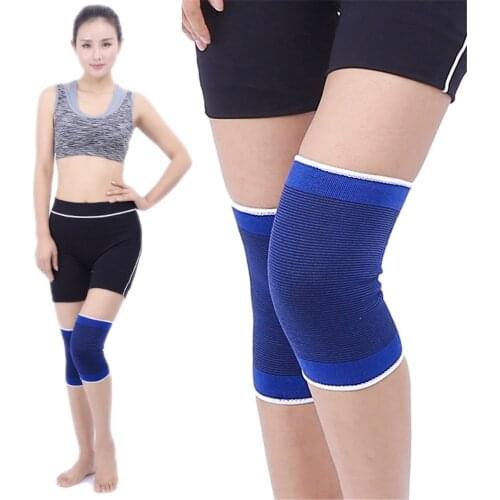 30# Fashion Knee Pads Elasticated Kneepad Warm Knee Wrap Support Sport Protection Guard Strap Elasticat Bandage Cycling Outdoors