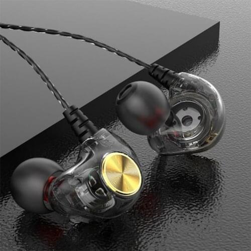 K1 In Ear Music Earphone Android Mobile Phone Drive-by-Wire Headset Metal Heavy Bass Computer PC Headset in-Ear Sports Headset