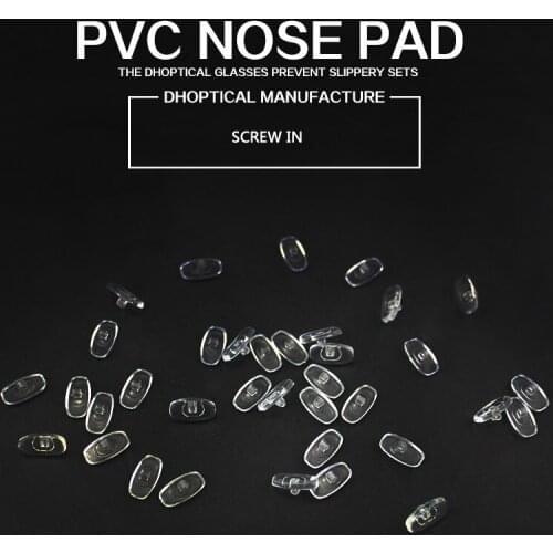 PVC nose pad ,eyewear part 2000pcs 11.5mm eyewear accessory , lowest shipping costs