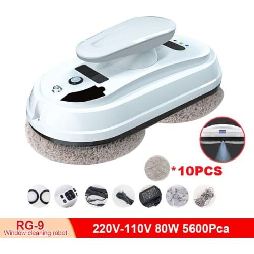 The New Household Window Cleaning Robot, Smart Glass Window Cleaning Machine, Glass Vacuum Cleaner, Anti-drop One-button Start