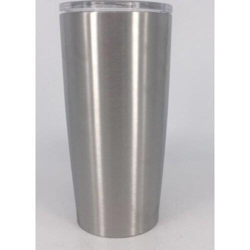 Quevinal 200pcs 3 style 20oz tumbler Coffee Mug 304 Stainless Steel Wall Vacuum Insulated Beer Cups Drinkware Vacuum Mugs