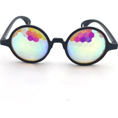 Rainbow Bee Eyes kaleidoscope fireworks diffraction prism rave glasses