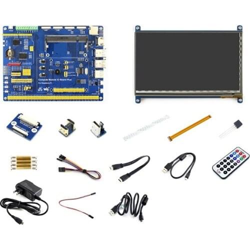 Raspberry Pi Compute Module 3 Acce B development board kits including Compute Module IO Board Plus 7inch HDMI LCD Screen etc