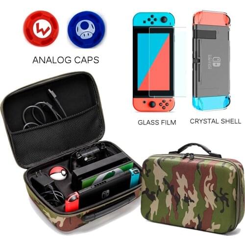 Game Storage Bag for Nintend Switch Travel Carrying Box Protective Case for Nintendos Switch NS Console Pokeball Accessories