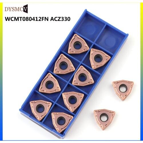 10 pcs WCMT080412FN ACZ330100% original SUMITOMO carbide tool CNC lathe turning tool
