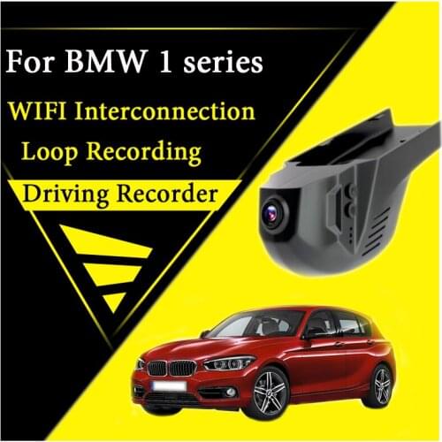 For BMW 1 F20 F21 2011~2019 Car Road Record WiFi DVR Dash Camera Driving Video Recorder