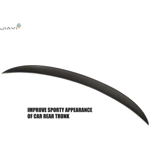 Real Carbon Fiber Rear Trunk Boot Spoiler Wing For BMW 3 Series E90 4D Sedan M3 316i 318i 320i 323i 325i 328i 2006-2011 P-TYPE