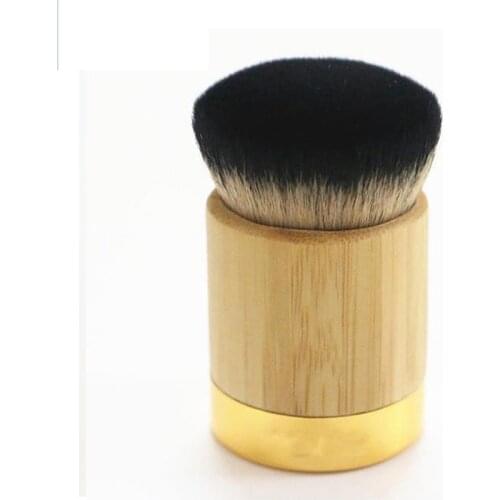 1pc Professional Bamboo Handle Makeup Brush Tart Powder Foundation Contour Brushes Blending Cosmetic Kabuki Brush Make up Tool