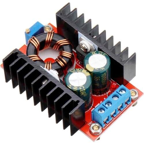 150W DC-DC 6A Step Up Boost Converter - 10-32V to 12-35V