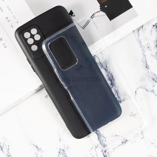 360 Degree Full Cove Case For Infinix Note 8 Back Cover Transparent Phone Case For Infinix Note 8 Soft Black TPU Case Silicone