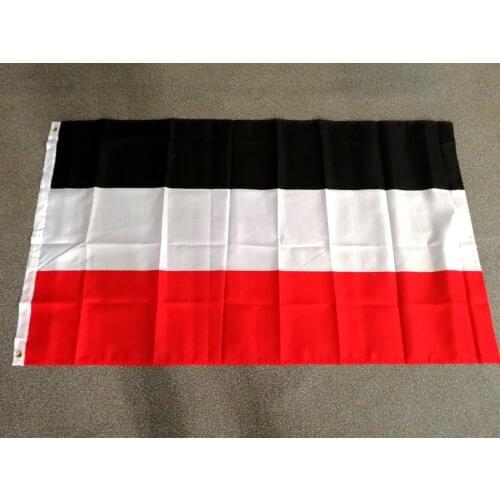 90x150cm black white red merchant North German Confederation flag