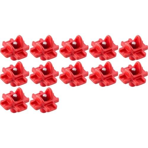 24pcs Horizontal Side Mount Poultry Waterer Automatic Poultry Nipples Drinker for Chicken Quail