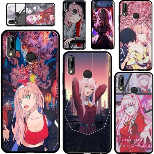 Zero two darling in the franxx 002 For Huawei Nova 5T Mate 20 Lite P Smart 2019 2021 Case For Huawei P30 P40 Lite P10 P20 Pro