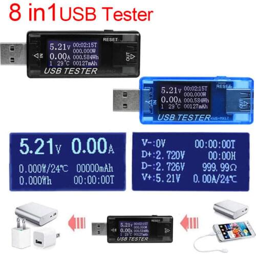 1pc kphrtek Digital USB Tester LED Charging Doctor Voltage Current Meter Power Detector New