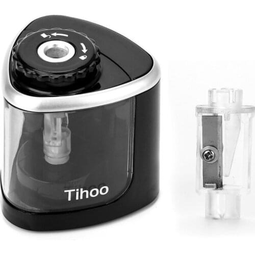 Electric Auto Pencil Sharpener School Sharpener Stationery For Pencils And Colored Pencils Battery/USB Charge Powered Stationery
