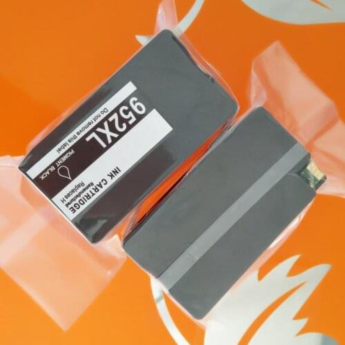 INK WAY 2 Black Ink Cartridges for HP 952XL 952 XL Officejet Pro 8716 8718 8720 8725 etc. with pigment ink
