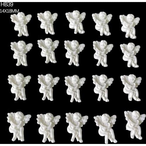 Collection Of New White Resin Mixed Models Nail Rhinestones 30Pcs/100Pcs Suitable For Mobile Phone Case And Nail Art Decoration