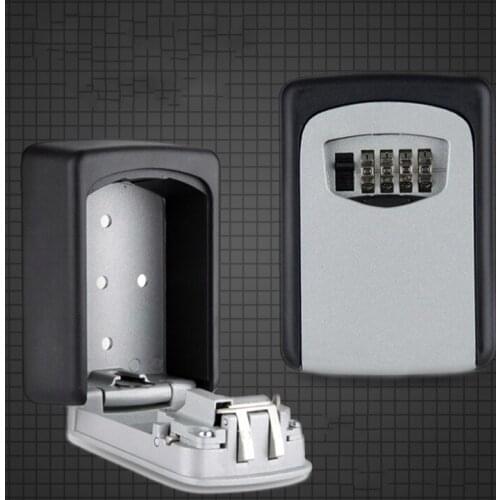 Vault Combination 4 Pin Lock Wall Mounted for Maximum Security Master Heavy Duty Slimline Keys Storage System