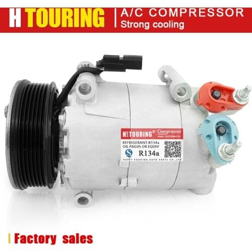 VS16 AC Compressor For LAND ROVER RANGE ROVER EVOQUE L538 2.2D 2011 on 224DT AC NRF LR051045 LR027788 1707376 1712521 LR056300