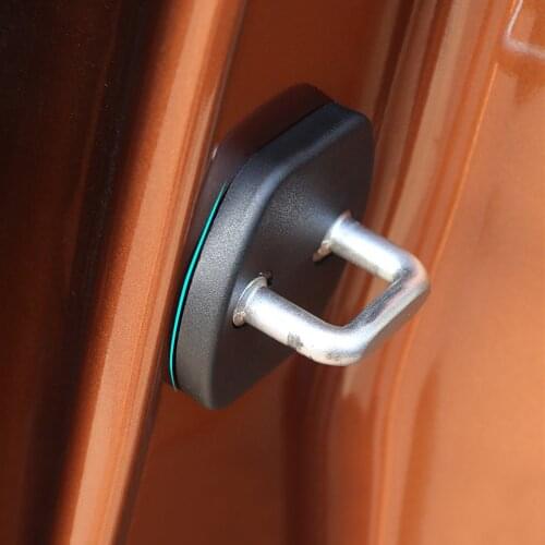 Car Door Lock Cover Buckle Protective Case Cap For Nissan Qashqai J10 J11 07-13 Rogue Dualis X-trail T31 March Micra K13 Murano